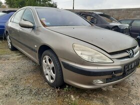 Peugeot 607 2,2HDI 98kW 2000 4HX - jezdi, díly - 2