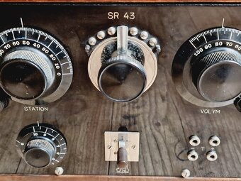Starožitné rádio Radiola SR43, rok 1926-28 - 2