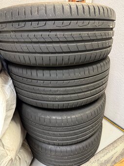 Alu kola 17 originál VW s letní pneu Continental - 2