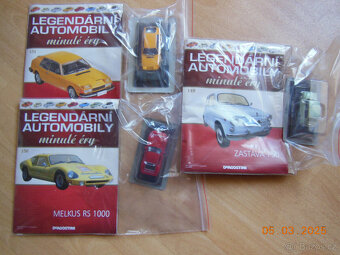 Ledendární auta minulé éry komplet sbírka - 2