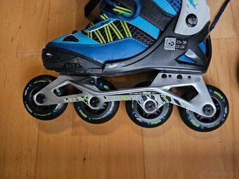Inline brusle Oxelo Fit 3 rostoucí - 2
