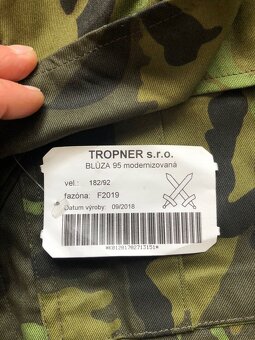 Blůza vz. 95 modernizovaná AČR maskáče - 2