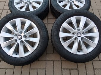 alu kola 5x112 r16 Seat a letní 205/55/16 - 2