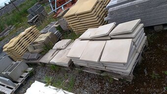 Betonové stříšky. - 2