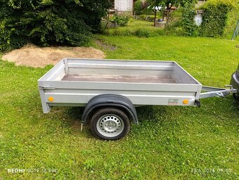 Přívěsný vozík za automobil. - 2