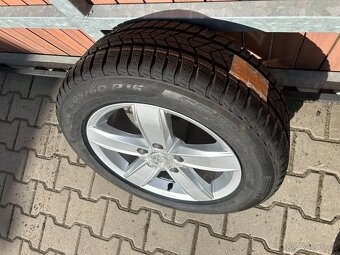 Alu kola + Pneu VW Touran II 5T 17 zimní 205/60R16 - 2