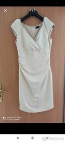 Krásné smetanové šaty - 2