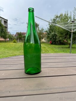Skleněná láhev Perlwein 0,75l - zelená - 2