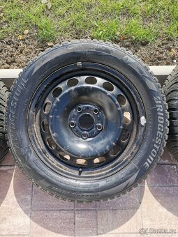 Octavia III kola plechová 16 palců, Bridgestone 4mm - 2