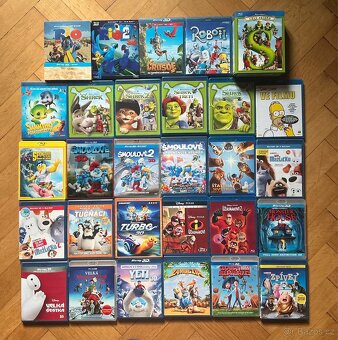 Blu Ray animace nové - 2