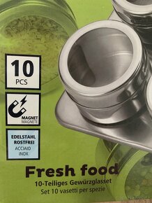 Kořenky - sada 9 kusů magnetických dóz - 2