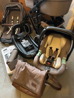 Kombinovaný kočár Abc design salsa 4+isofix+příslušenství - 2