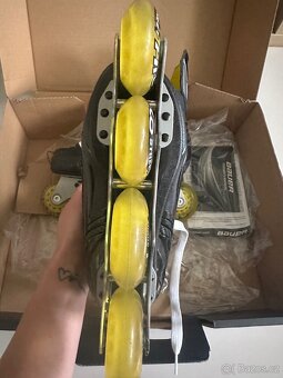 Dětské kolečkové brusle Bauer RS, velikost 1.0 - 2