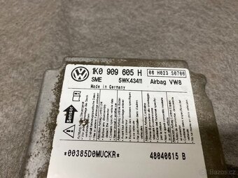 ŠKODA OCTAVIA 2 2004-2013 - ŘJ AIRBAGU 1K0 909 605 H - 2