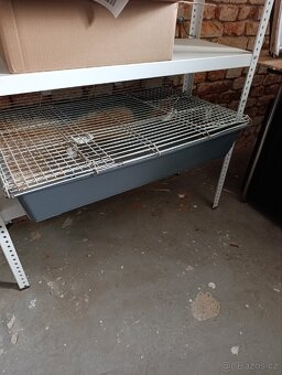 Klec kotec 94x 57x 45 ( dxšxv) pro králíka - 2