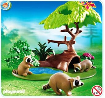 Playmobil 4463 – Kaimaní zátoka + Playmobil 4205 – Mývalové - 2