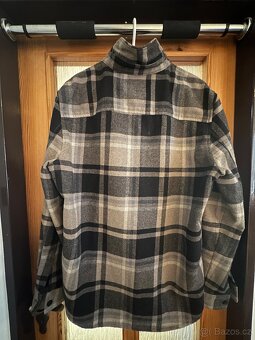 Kostkovaná košilová bunda - 2