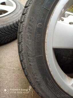 Pneu s ALU ráfky Renault 15" - 2