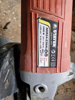 Bruska úhlová ø230mm, 2400W STAYER - 2