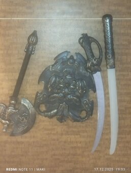 Set bojovníka + maska - 2