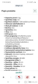 Vrchem plněná pračka Whirlpool - 2