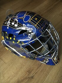 Replika hokejové brankářské helmy - St. Louis Blues - 2