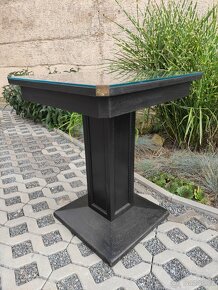 Starožitný secesní dřevěný stolek - 2