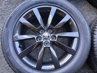 Sada Orig ALU kol Škoda 205/55R16 zimní - 2