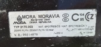 Kombinovaný sporák MORA 2170 - 2