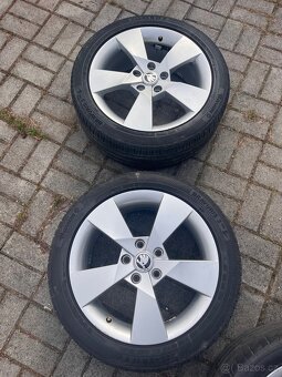 Originál kola Škoda 112x5 17 palcová - 2