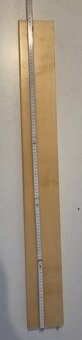 Masivní nohy ke stolu 8x8, 715mm - 2
