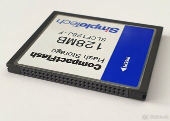 Paměťová karta, Compact Flash Card 128MB - SimpleTech - 2