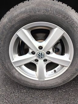 ALU Disky 7x16, 5x112 včetně pneu Dunlop - 2