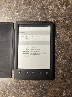 Čtečka knih Sony PRS-T3 2GB + 32GB SD Card + obal - 2