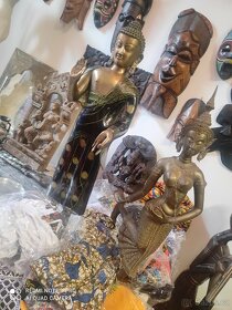 Buddha mosaz 80 cm - 2