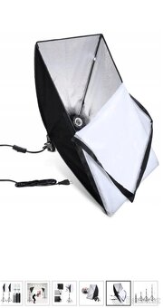Sada pro fotografické studio Softbox - 2