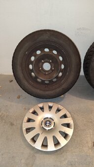 Plecháče BMW 195/65 R15 + origo poklice - 2
