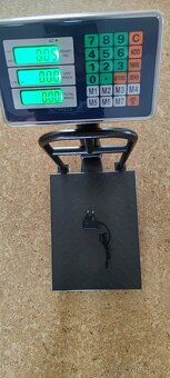 Můstková digitální váha s opěrkou do 150 kg nová - 2