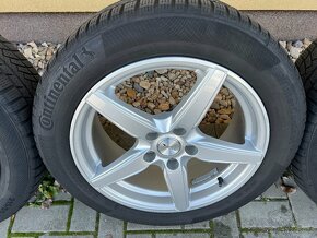 Zimní sada ALU kol Škoda Superb III 215/55 R17 - 2