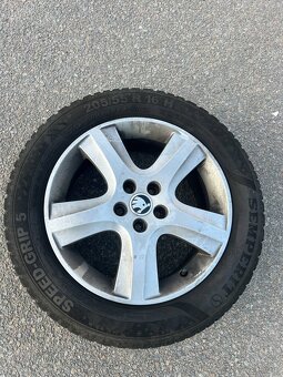 prodám alu kola octavia 1 5x100 r16 - 2