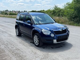 Škoda YETI 2.0TDI 81kw, 4x4, MANUÁL, NOVÁ STK, SERVISOVÁN - 2