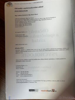 Psychologie - Občanský a společenskovědní základ - 2