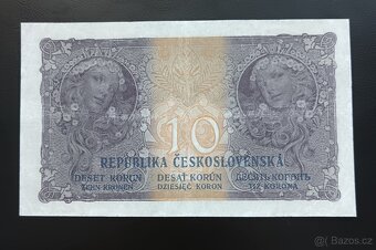 10kč 1919 nejvzácnější série - O - 2