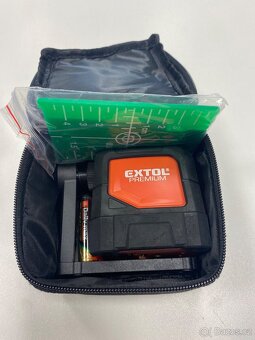 Křížový laser Extol Premium 1H1V - 2