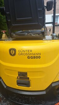 NOVÝ Minibagr Günter Grossmann GG800 - 2