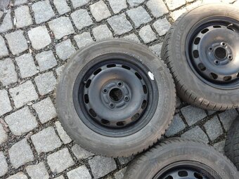 ZIMNÍ PNEU + DISKY FORD 14" 175/65R14 - 2