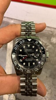 Hodinky Seiko mod GMT master Bruce Wayne - 2
