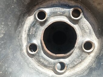 Plechová kola 15" ORIGINAL SKODA FABIA II r.v. 2010 - 2