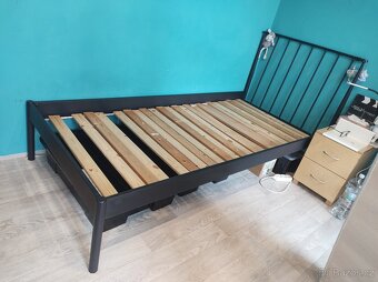 Postel - rám 200 x 96 cm ABILDRO Jysk + matrace - 2