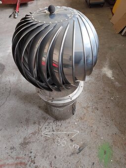 Nabízím komínový regulátor - hlavici TEWIKO 400 s redukcí - 2